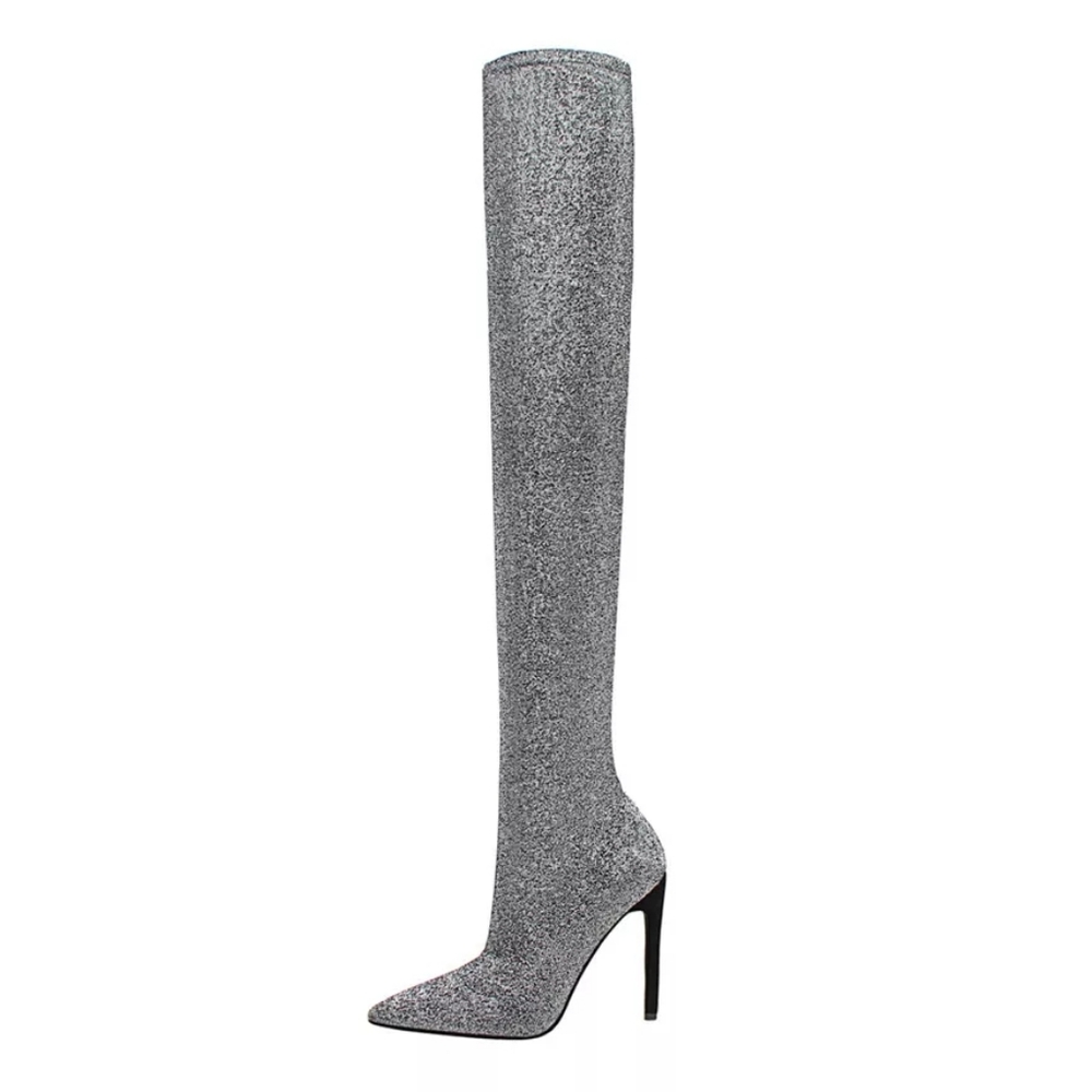BRAND NEW Above-the-knee Boots, Size 8.5